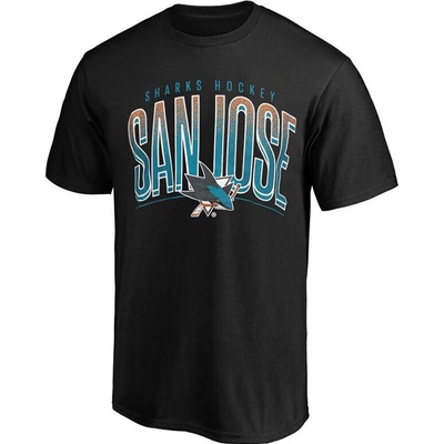 Fanatics pánské tričko San Jose Sharks NHL Team Arch Graphic T-Shirt