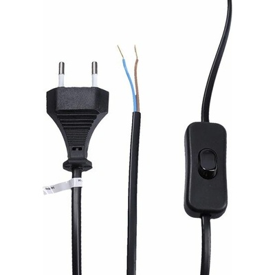 Solight Flexo šnúra PVC s vypínačom 3m 2x0,75 mm2 PF18