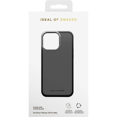 iDeal Of Sweden Clear Case Apple iPhone 15 Pro, tinted černé