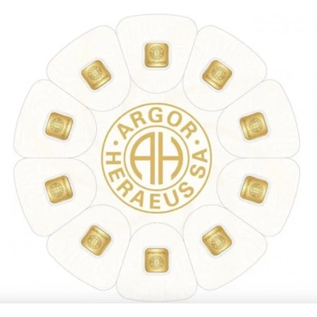 Argor-Heraeus zlatá tehlička Seed 10 x 1 g