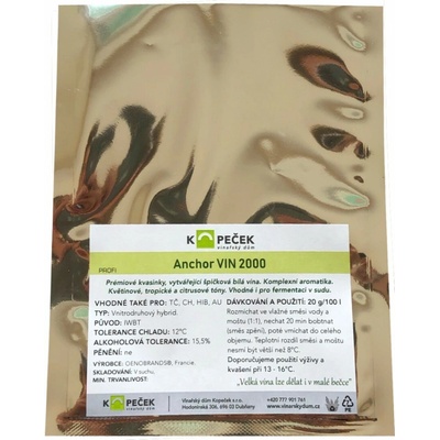 Anchor VIN 2000 Hmotnost SK: 20 g