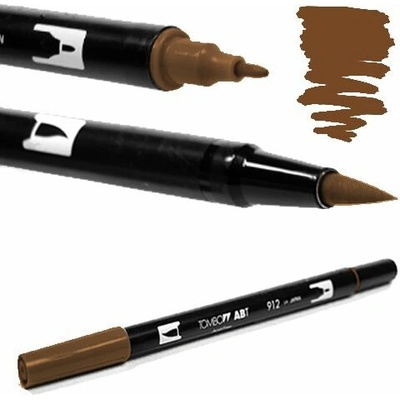 FIX TOMBOW TOMBOW DUAL BRUSH PEN - FIX NA KŮŽI - BROWN (947)