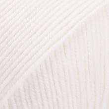 BABY MERINO Drops Farby BABY MERINO: 01 biela