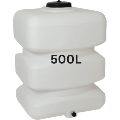 MAVIL Резервоар за питейна вода mavil, правоъгълен вертикален 500 л (бял) (4-500)
