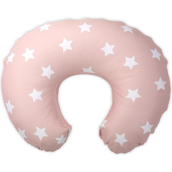 Lorelli ВЪЗГЛАВНИЦА ЗА КЪРМЕНЕ happy ЗВЕЗДИ pale blush (20040243502)