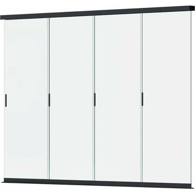 Gutroof posuvný sklenený panel pre pergoly ELEGANCE/DELUXE/FUSION 3,6 m anthracite
