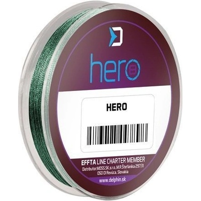 Delphin šnúra Hero 8 zelená 15m 0,40mm