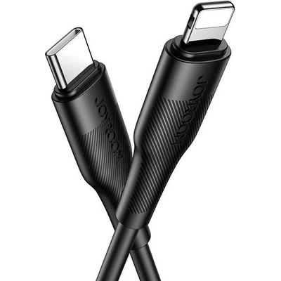 Joyroom S-1224M3 odolný TPU USB-C / Lightning 2,4A 20 W, 1,2m, černý