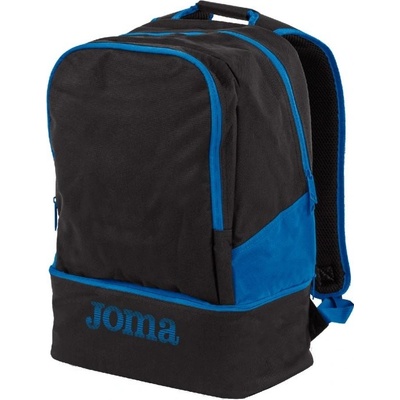 Fotbalový batoh JOMA Estadio Backpack III Velikost: S, Barva: černá/modrá