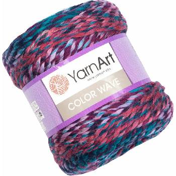 YARNART Color Wave 116 Purple Pink Blue Плетива прежда (Color Wave 116)