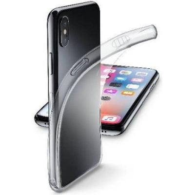 Cellularline Силиконов гръб Cellular Line за iPhone X/XS - Прозрачен