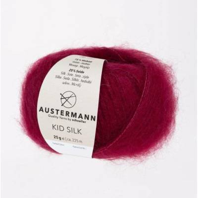 Pletací příze Austermann Kid Silk Barva: 39 WEIN