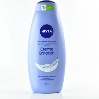 Nivea Creme Smooth pěna do koupele 750 ml