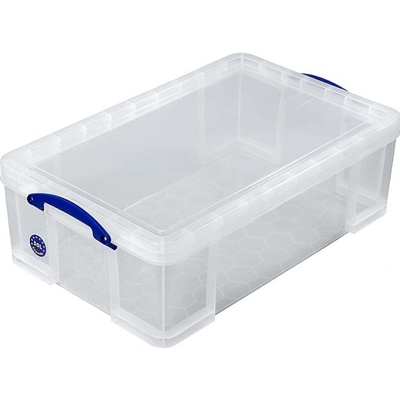 Really Useful box transparentní s víkem 50l