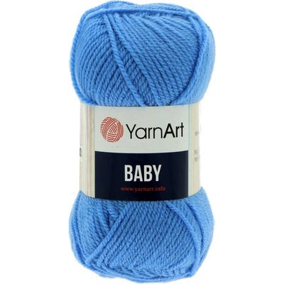 YarnArt Baby 600 modrá jeans