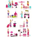 Mega Bloks Micro Barbie figurky, set 12 ks 80207
