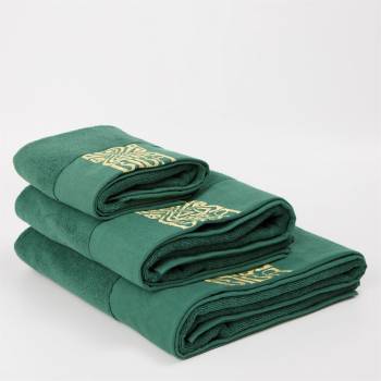 Biba Хавлиена кърпа Biba Core Towel - Border N Emeral