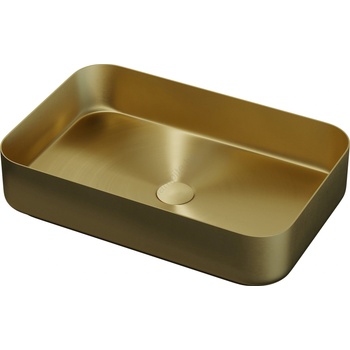 Bath Deluxe 06-052-18-70-00 - Мивка за плот LJORDAL 52x34 см стомана/месинг (BT0171)