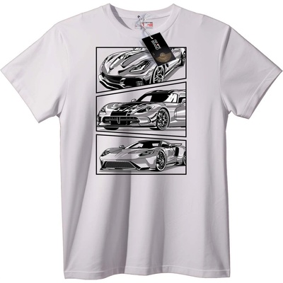 NOONEBRAND Тениска Car Mania - M, Black