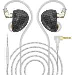 KZ Knowledge Zenith KZ AS16 Pro Black Hi-Fi Геймърски слушалки тапи с микрофон (6.01.02.0230)