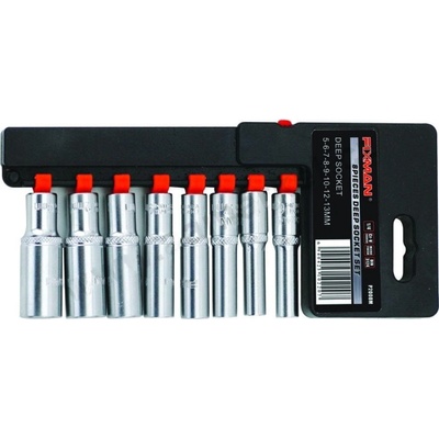 Fixman P2008M Sada dlhých nástrčných hlavíc 1/4" 8ks -