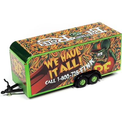 AUTO WORLD Přívěs Rat Fink "We Hault It All" 1:64