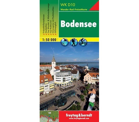 mapa Bodensee