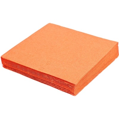 Wimex servítky 3V oranžové 33x33cm 250ks