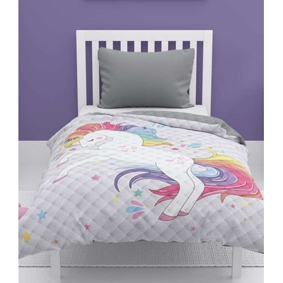 Detexpol přehoz na postel Jednorožec dream 170 x 210 cm