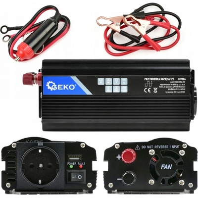 Geko 12V/230V 500/1000W G17004