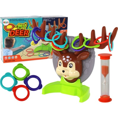 Lean Toys Rodinná Házení obruče na jelena