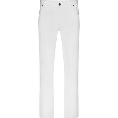 Daiber JN 3002 pánské elastické kalhoty white