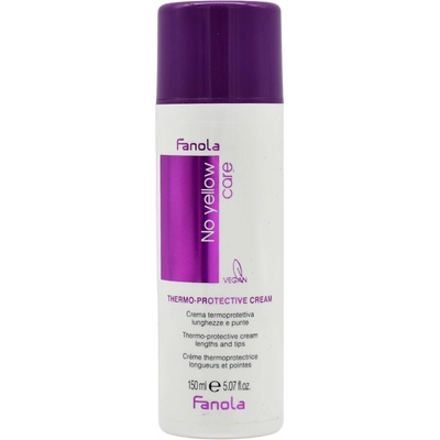 Fanola No Yellow Thermo-protective Cream termoochranný krém na vlasy 150 ml