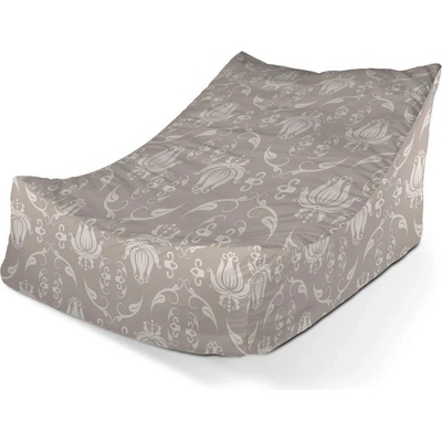 Sablio Sedací vak Lounge Krémová noblesa 80 x 95 x 50 cm