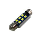  Лед крушка за плафон с 6 SMD диода 39мм - Canbus (S3030C39)