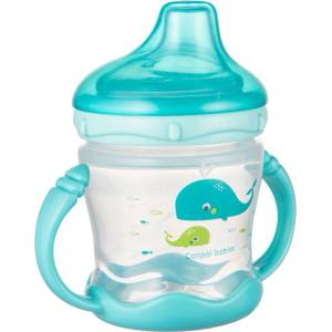 Canpol babies Неразливаща чаша Canpol - Love & Sea, 230 ml, Синя (57/300_blu)