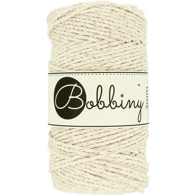 Bobbiny Rope Golden Natural 3 mm