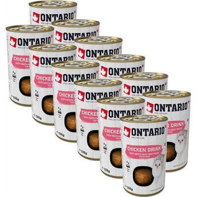 Ontario Cat Drink kura 12 x 135 g