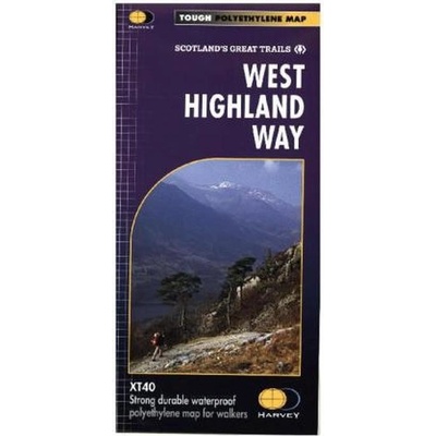 West Highland Way XT40 - Route Map - Harvey Map Services Ltd