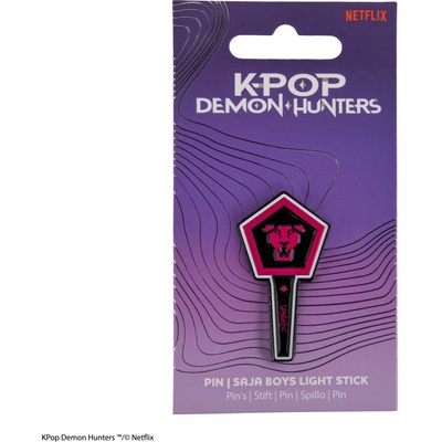 K-Pop Demon Hunters - Saja Boys Light Stick Pin, CR3138