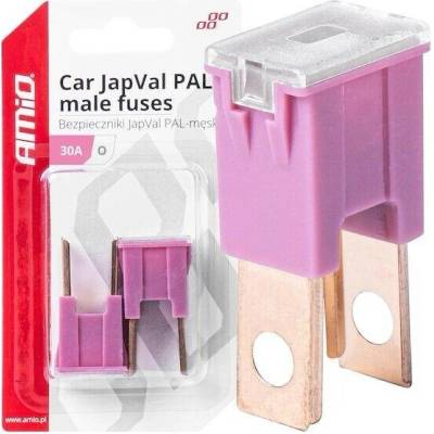 Pojistka JAPVAL PAL O samec 30A AMIO-03397