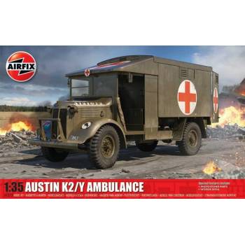 Airfix Austin K2/Y Ambulance Classic Kit military A1375 1:35