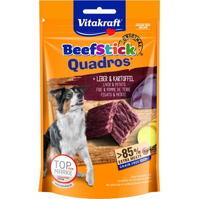 Vitakraft Beef Stick Quadros s pečeňou a zemiakmi 70 g