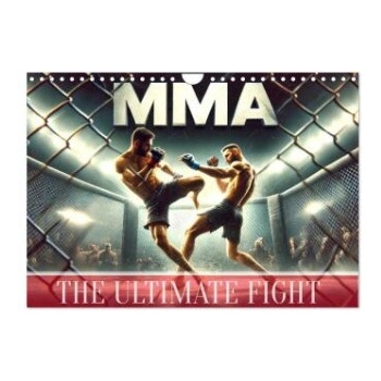 Calvendo MMA UK - The ultimate fight (Wall Calendar 2026 DIN A4 landscape), CALVENDO 12 Month Wall Calendar | Calvendo, Marco Warstat