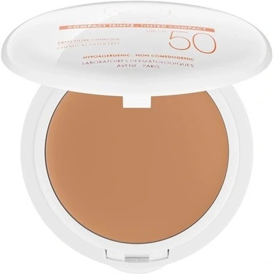 Avène Sun Mineral ochranný kompaktný make-up bez chemických filtrov SPF50 Honey 10 g