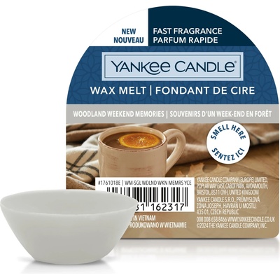 Yankee Candle Woodland Weekend Memories voňavý vosk do aromalampy 22 g