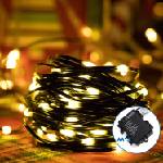 Aigostar - LED Външен гирлянд 50xLED/8 функции 3xAA 5, 3m IP44 топла бяла светлина (AI1333)