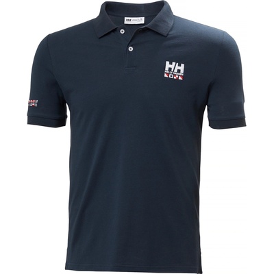 Helly Hansen Messina Graphic Fitted Polo Размер: L / Цвят: син