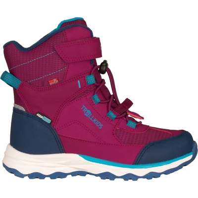 Trollkids Детски зимни ботуши Trollkids Kid's Hafjell Winter Boots XT Winter boots - Bright Berry / Dark Turquoise - размер 36 (EU) (702-2966-0519)