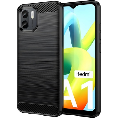 Xiaomi Carbon Shield TPU калъф за Xiaomi Redmi A1 - Черен KP24657